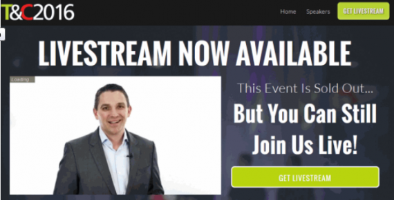 Ryan Deiss – Traffic & Conversion Summit 2016 Livestream