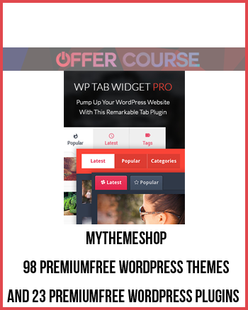 MyThemeShop – 98 PremiumFree WordPress Themes and 23 PremiumFree WordPress Plugins