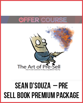 Sean D’Souza – Pre-Sell Book Premium Package