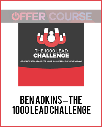Ben Adkins – The 1000 Lead Challenge