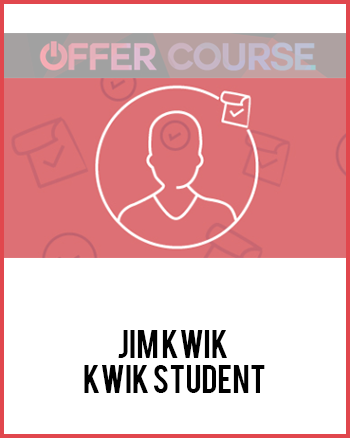 Jim Kwik – Kwik Student