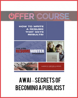 AWAI – Secrets of Becoming a Publicist