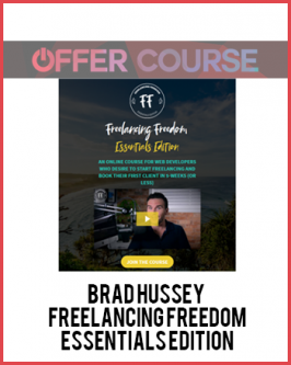 Brad Hussey – Freelancing Freedom Essentials Edition