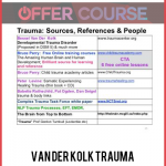 Van der Kolk Trauma