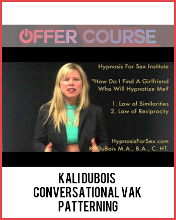 Kali Dubois – Conversational VAK Patterning