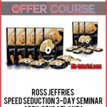 Ross Jeffries – Speed Seduction 3-Day Seminar – April 2012 Atlanta