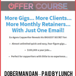 Doberman Dan – Paid By Lunch