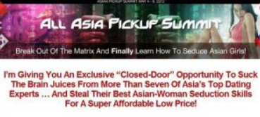 PickUp Asia - All-Asia Pickup Summit 2012