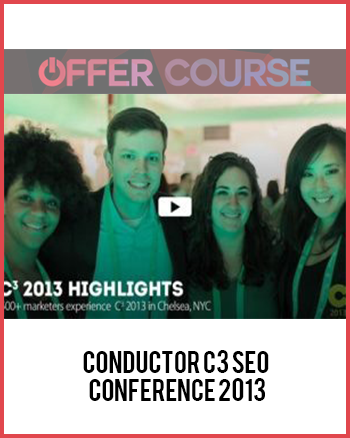 Conductor C3 SEO Conference 2013