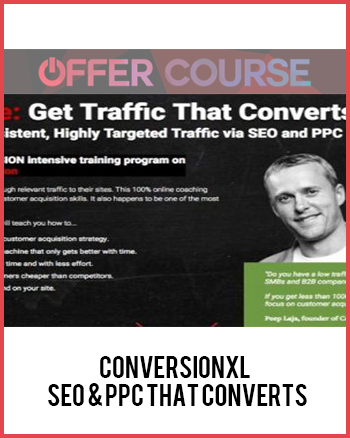 ConversionXL – SEO & PPC That Converts