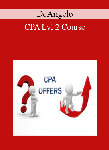DeAngelo - CPA Lvl 2 Course