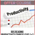Iris Reading – Productivity Course Level 1-2