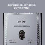 BioForce Conditioning Certification by Joel Jamieson