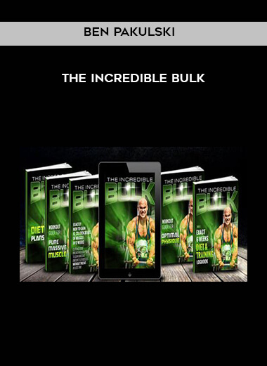 Ben Pakulski – The Incredible Bulk