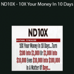 Nicola Delic - ND10X - 10X Your Money In 10 Days