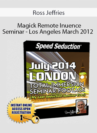 Ross Jeffries - Magick Remote Inuence Seminar - Los Angeles March 2012