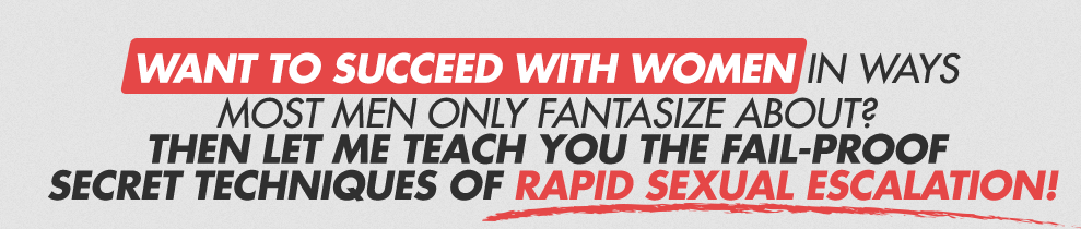  Tripp Advice – Rapid Sexual Escalation 
