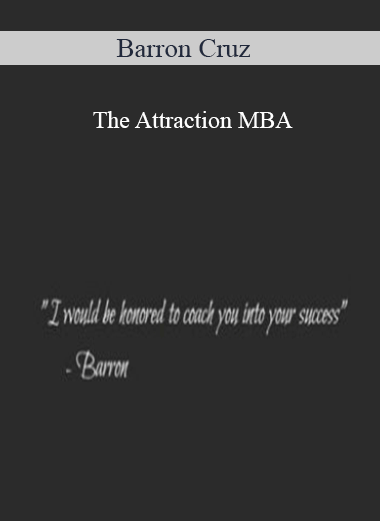 Barron Cruz - The Attraction MBA