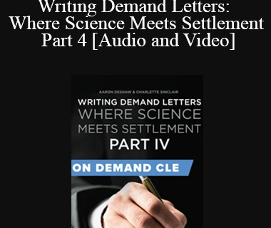 The Missouribar - Writing Demand Letters: Where Science Meets Settlement Part 4