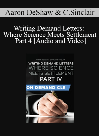 The Missouribar - Writing Demand Letters: Where Science Meets Settlement Part 4 The Missouribar - Writing Demand Letters: Where Science Meets Settlement Part 4