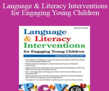 Barbara Culatta - Language & Literacy Interventions for Engaging Young Children: Play