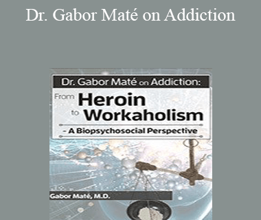 Gabor Maté - Dr. Gabor Maté on Addiction: From Heroin to Workaholism - A Biopsychosocial Perspective