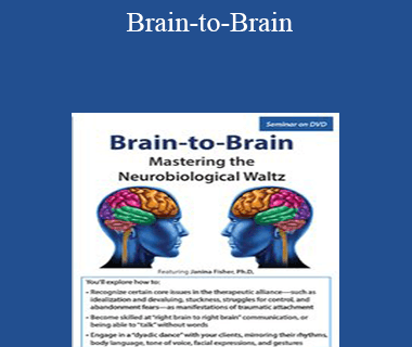 Janina Fisher - Brain-to-Brain: Mastering the Neurobiological Waltz