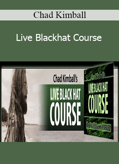 Chad Kimball - Live Blackhat Course