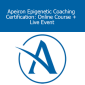 Apeiron Epigenetic Coaching Certification: Online Course + Live Event