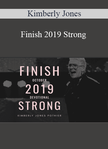 Kimberly Jones - Finish 2019 Strong