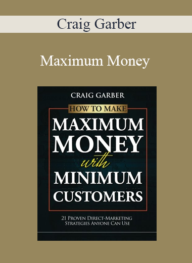 Craig Garber - Maximum Money