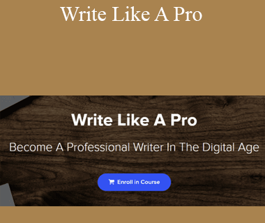 Niklas Göke - Write Like A Pro