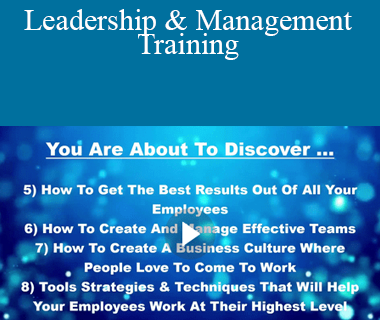 Stone River Elearning - Leadership & Management Training