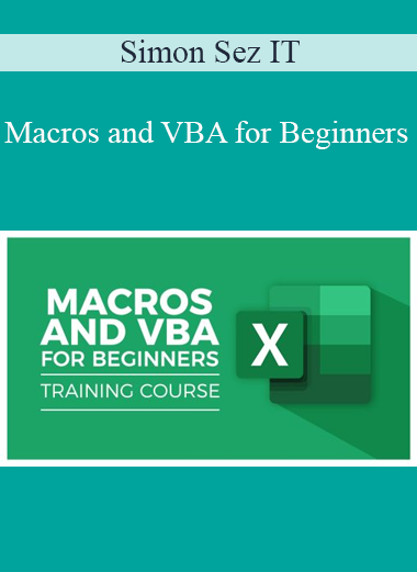 Simon Sez IT - Macros and VBA for Beginners