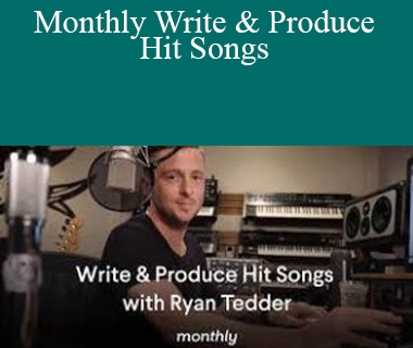 Ryan Tedder - Monthly Write & Produce Hit Songs