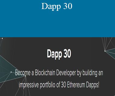 Julien Klepatch - Dapp 30