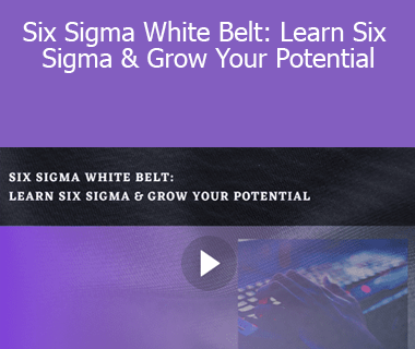 Stone River Elearning - Six Sigma White Belt: Learn Six Sigma & Grow Your Potential