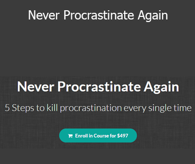 Mani Vaya - Never Procrastinate Again