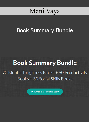 Mani Vaya - Book Summary Bundle