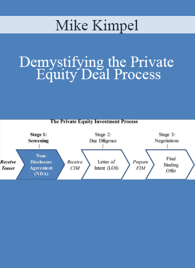 Mike Kimpel - Demystifying the Private Equity Deal Process Mike Kimpel - Demystifying the Private Equity Deal Process