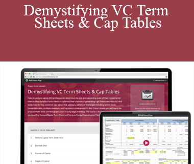 Adam McGowan - Demystifying VC Term Sheets & Cap Tables
