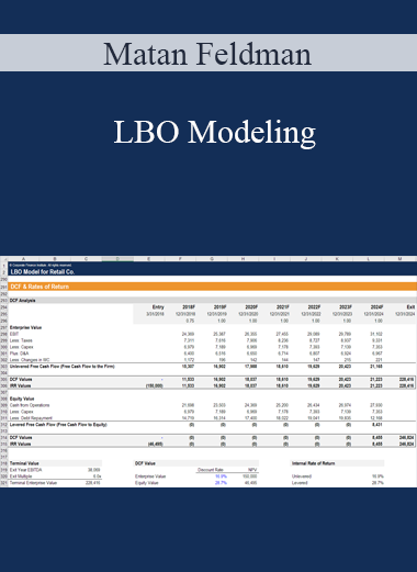 Matan Feldman - LBO Modeling