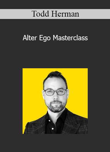 Todd Herman - Alter Ego Masterclass