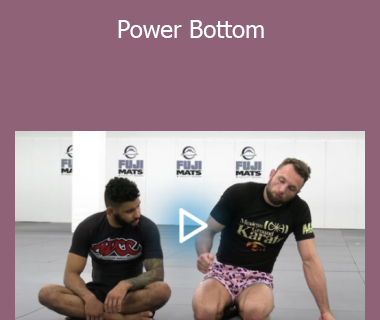 Power Bottom by Craig Jones