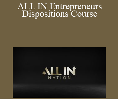 ALL IN Entrepreneurs - Dispositions Course