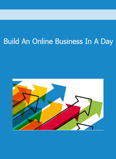 Build An Online Business In A Day