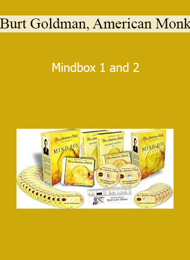 Burt Goldman American Monk - Mindbox 1 and 2