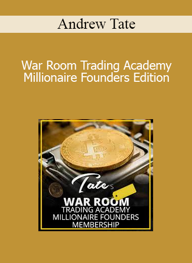 Andrew Tate - War Room Trading Academy Millionaire Founders Edition