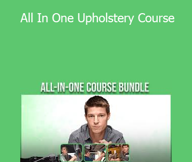 The Lucky Needle - All In One Upholstery Course