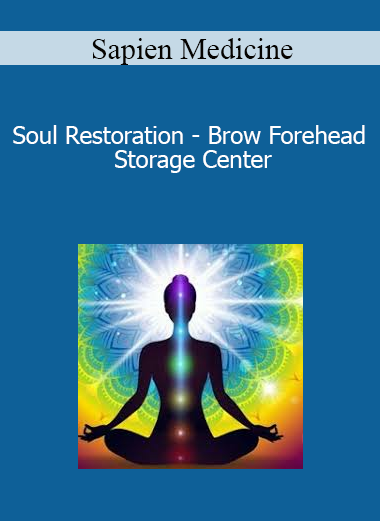 Sapien Medicine - Soul Restoration - Brow Forehead Storage Center